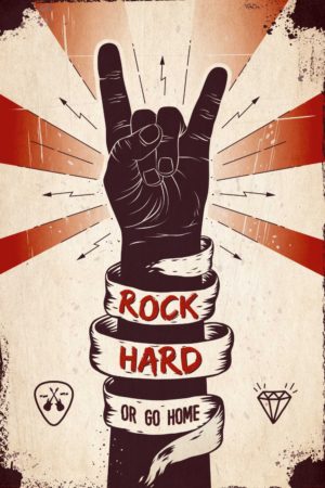 Rock Hard Poster