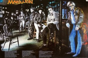 Marillion Clutching At Straws Album Cover Poster (Published 1988, some wear)