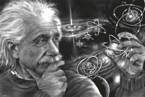 James Danger Harvey - Einstein Quasar Poster