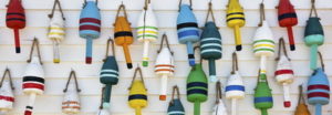 Deco Marine Buoys Photographic Print