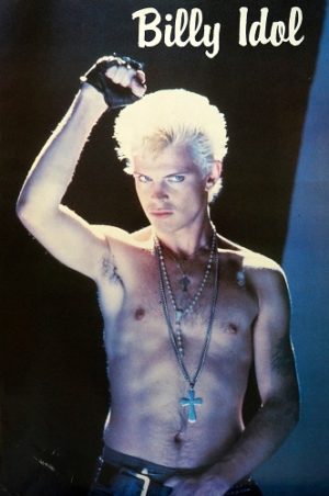 Billy Idol Blue (Published 1984, some wear)