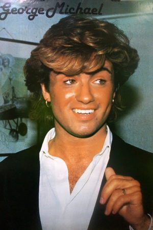 George Michael Glance Poster (Published 1980s, heavily worn)