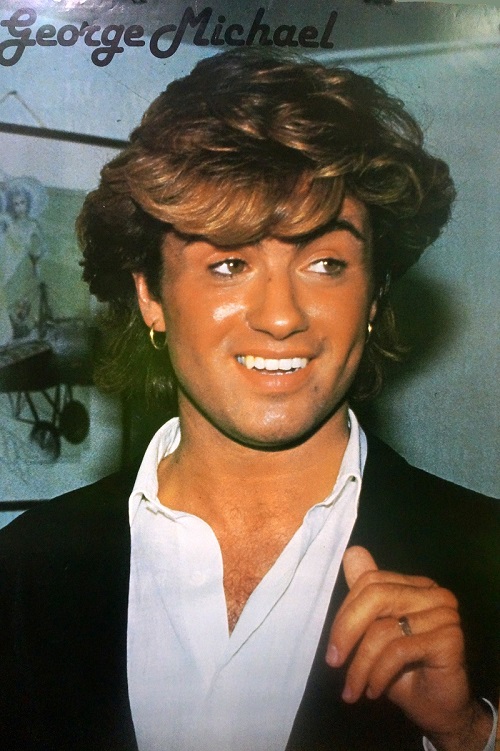George Michael Glance Poster (Published 1980s, heavily worn)