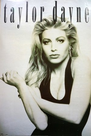 Taylor Dayne Poster (Published 1990, some wear)