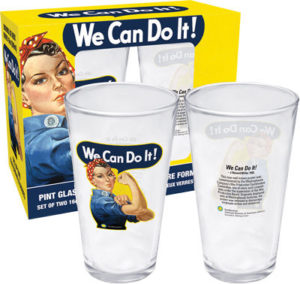 Rosie the Riveter We Can Do It Glasses
