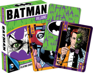DC Comics Batman Villains Playing Cards