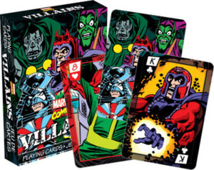 Marvel Villains Comics Playing Cards