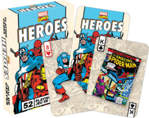 Marvel Heroes Retro Playing Cards