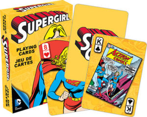 DC Comics Retro Supergirl Playing Cards