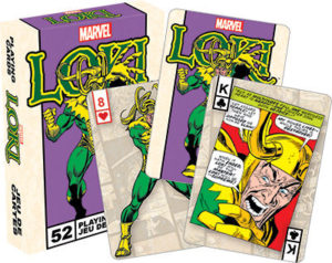 Marvel Loki Retro Playing Cards