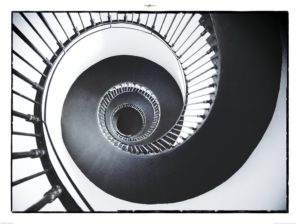 Lighthouse Stairs France Photographic Print