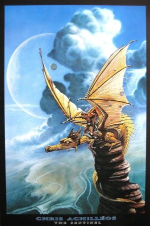 Chris Achilleos - The Sentinel Poster