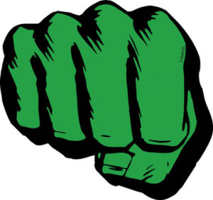 Marvel Hulk Fist Icon Magnet