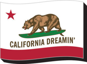 California Dreaming Magnet