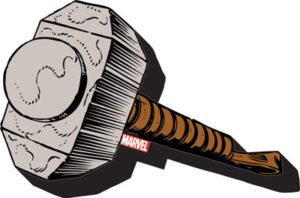 Marvel Thor Hammer Icon Magnet