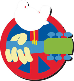 Woodstock Logo Magnet