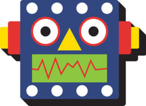 Robot Head Magnet