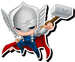 Marvel Thor Chibi Magnet