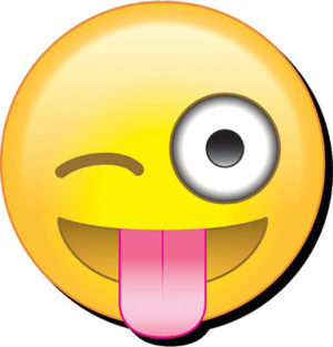 Emoji Wink Tongue Magnet