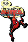 Marvel Deadpool Here Comes Magnet