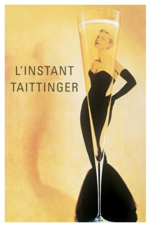 Grace Kelly - The Taittinger Moment Champagne Ad Poster