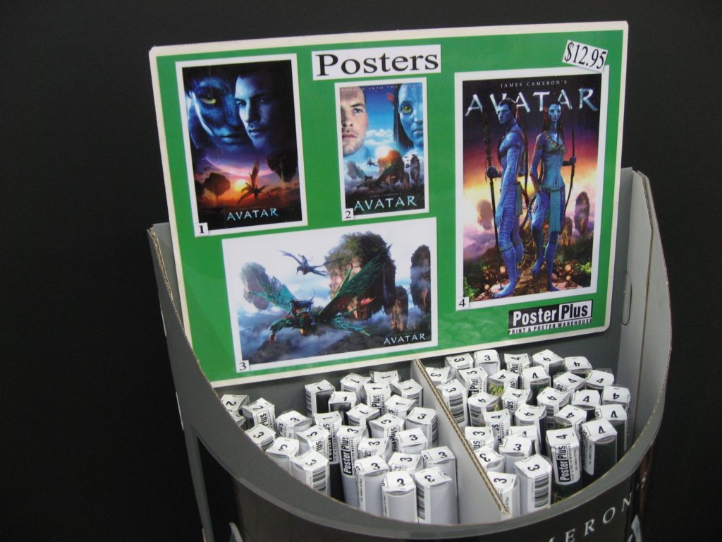 60 Poster Focus Display Cardboard (Designed for shops - posters not ...