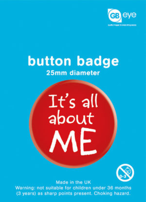 It's All About Me Single Badge