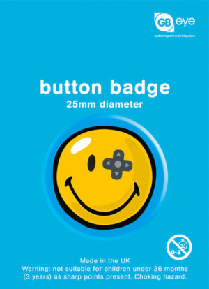 Smiley Console Badge Single