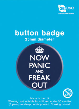 Now Panic Badge Single