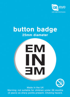 Eminem Logo Badge Single