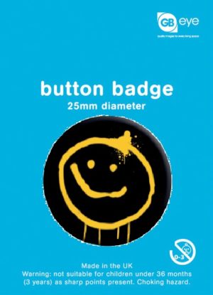 Sherlock Smile Badge Single