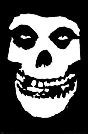 Misfits Skull Poster