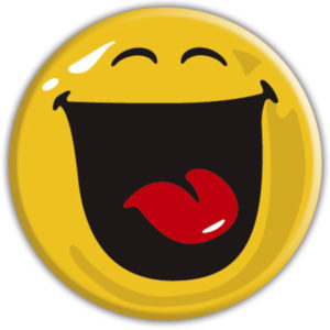 Smiley Happy Badge Single