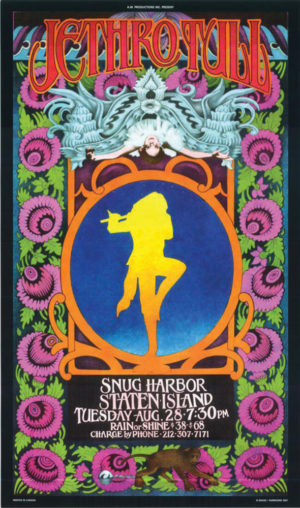 Bob Masse - Jethro Tull Tour Poster Art Print