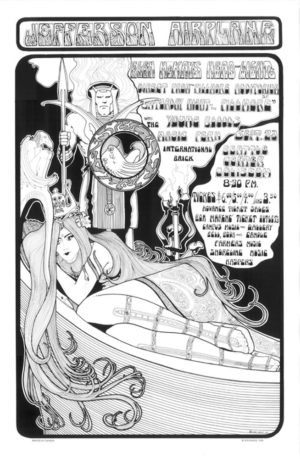 Bob Masse - Jefferson Airplane Seattle Tour Poster Art Print