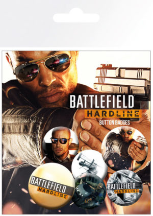 Battlefield Hardline Soldiers Badge 6 Pack