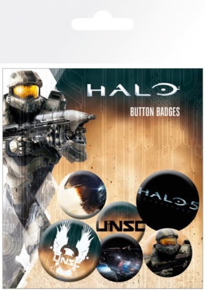 Halo 5 Badge 6 Pack