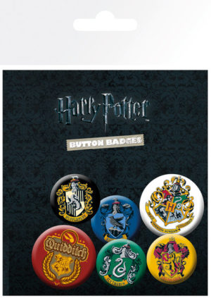 Harry Potter Crests Badge Pack