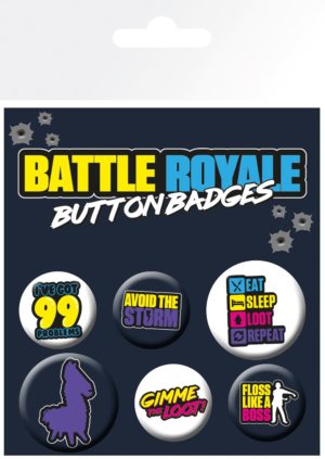 Battle Royale Badge 6 Pack