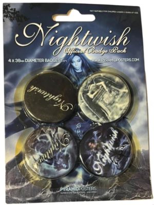 Nightwish Badge 4 Pack