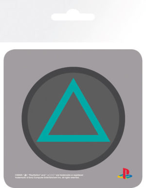 PlayStation Controller Symbol Triangle Single Coaster