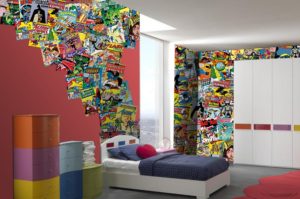 DC Comics Creative Collage Wallpaper