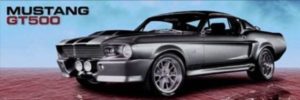 Ford Shelby Mustang GT500 Sky Jumbo Poster