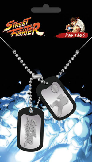 Street Fighter Fight Dog Tags