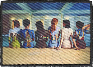 Pink Floyd Back Catalogue 10x7.5cm Embroidered Sew On Patch