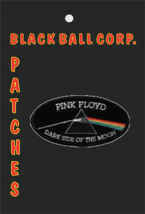 Pink Floyd Dark Side of the Moon Embroidered Sew-On Patch - Image 2