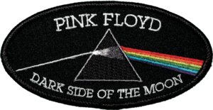 Pink Floyd Dark Side of the Moon Embroidered Sew-On Patch