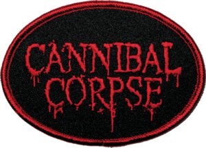 Cannibal Corpse Embroidered Sew On Patch