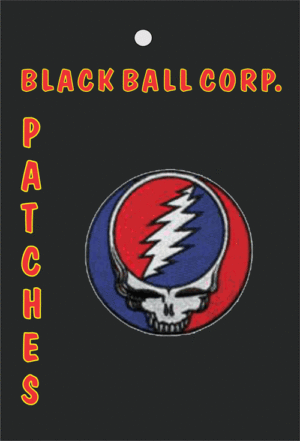 Grateful Dead 5x5cm Embroidered Sew On Patch - Image 2