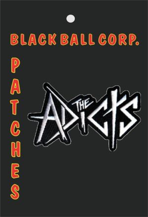 The Adicts 10x5.5cm Embroidered Sew On Patch - Image 2